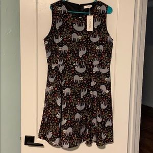 Sleeveless Sloth Dress
